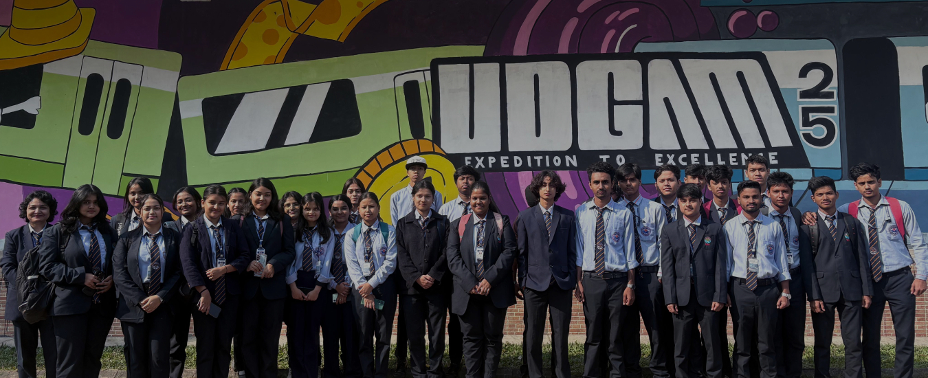 Prachya Bharati School students during an educational visit to IIT Guwahati campus